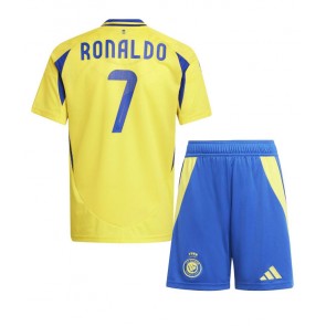 Al-Nassr Cristiano Ronaldo #7 Domaci Dres za Dječji 2024-25 Kratak Rukavima (+ kratke hlače)